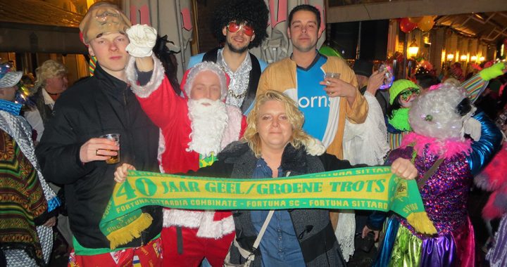 Geel-groene Carnaval in Zitterd