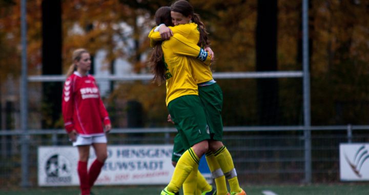 beloftes dames blijven op titelkoers
