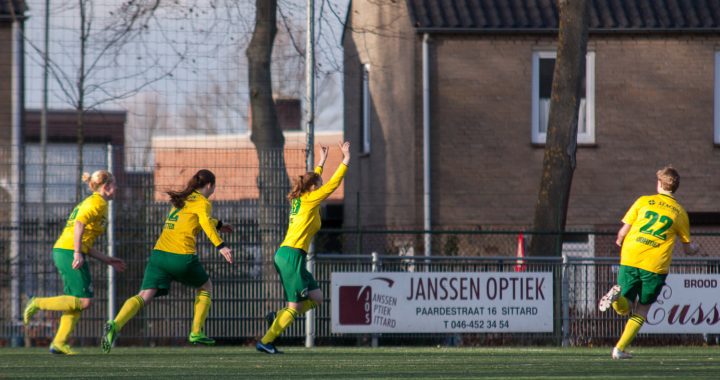 Dames beloften pakken koppositie!