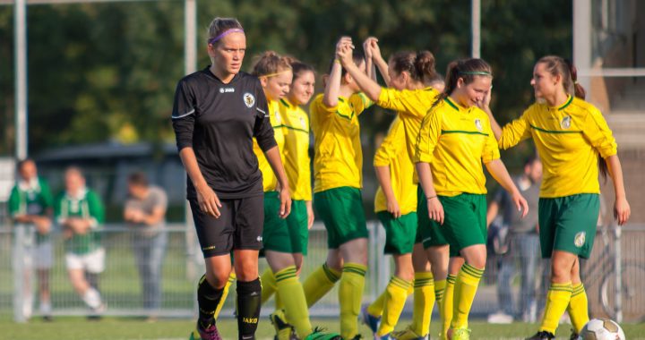 Dames verslaan Reiger Boys