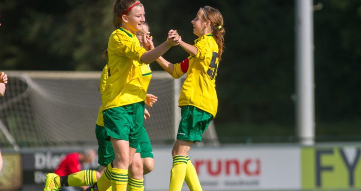Dames beloften winnen eenvoudig, C3M verliest