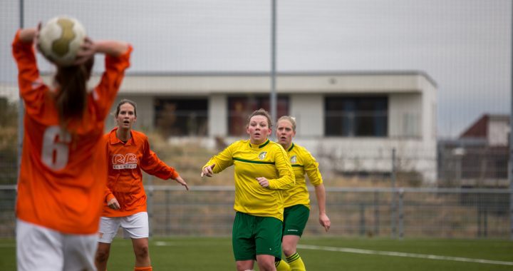 Dames 1 wint, beloften verspelen 1e plaats