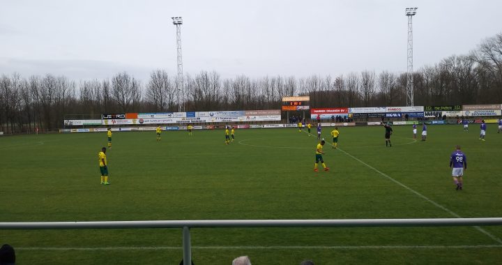 Nipte overwinning in oefenduel: 2-1