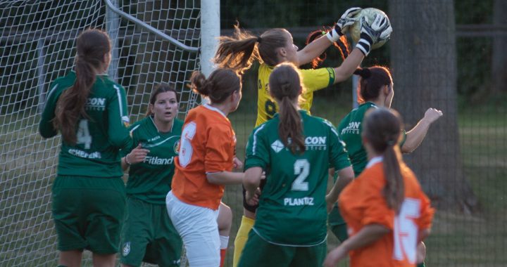 beloftes fortuna dames winnen oefenwedstrijd tegen tweedeklasser