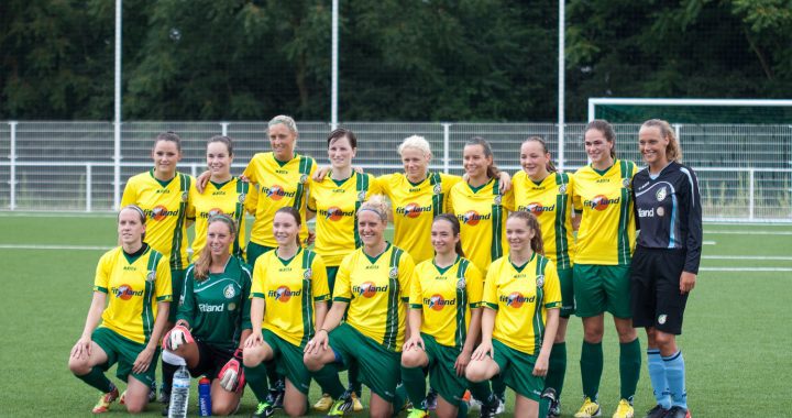Dames winnen oefenwedstrijd