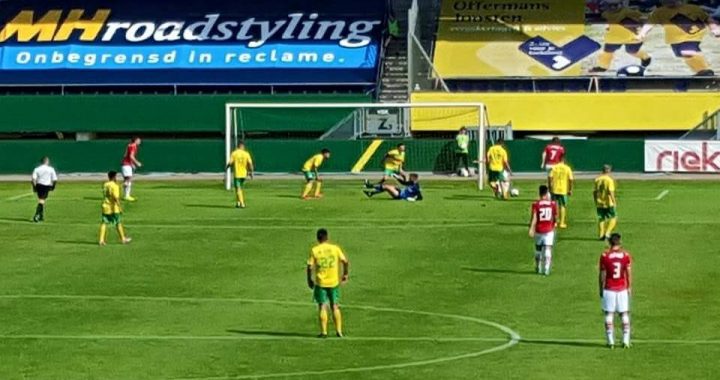 Fortuna verliest tegen AZ Alkmaar