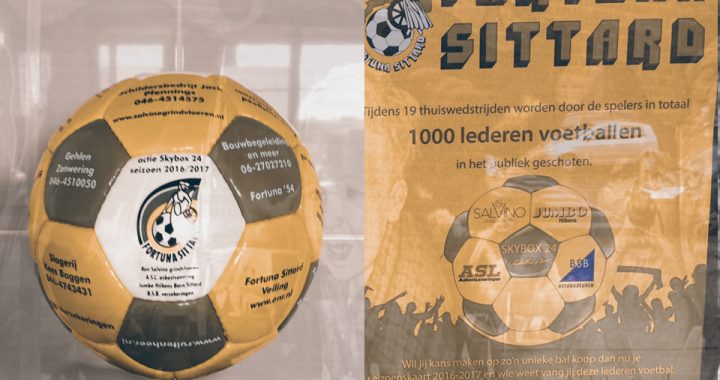 Prachtige pro Fortuna Sittard actie van (sky)BOX 24