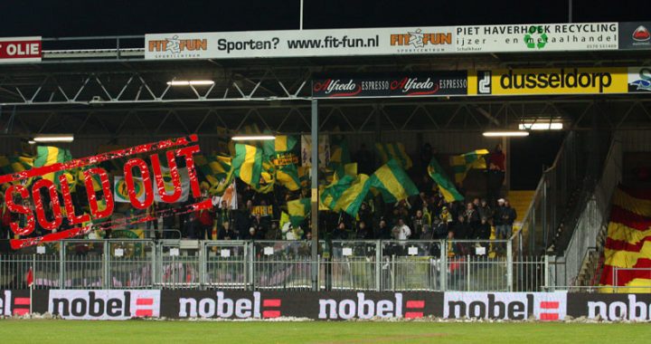 Uitverkocht uitvak Eagles!
