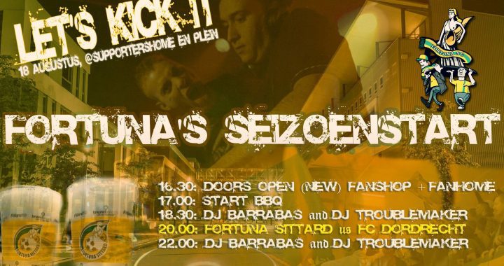 Pre party Fortuna-Dordt!