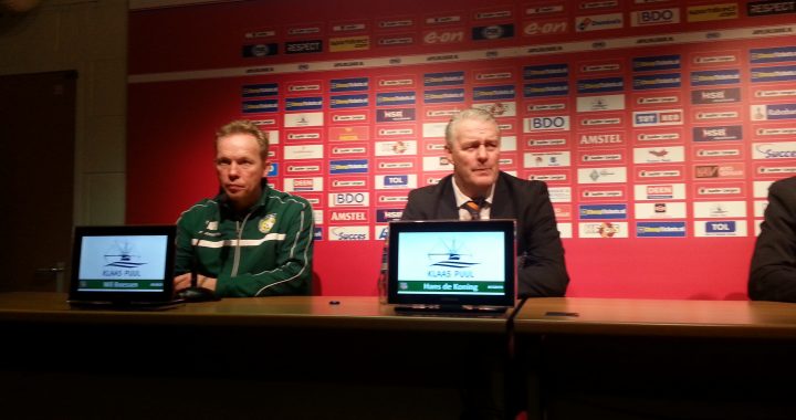 Persconferentie FC Volendam – Fortuna Sittard