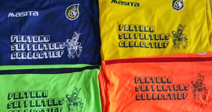 U19 vol trots met Fortuna SC op het shirt!