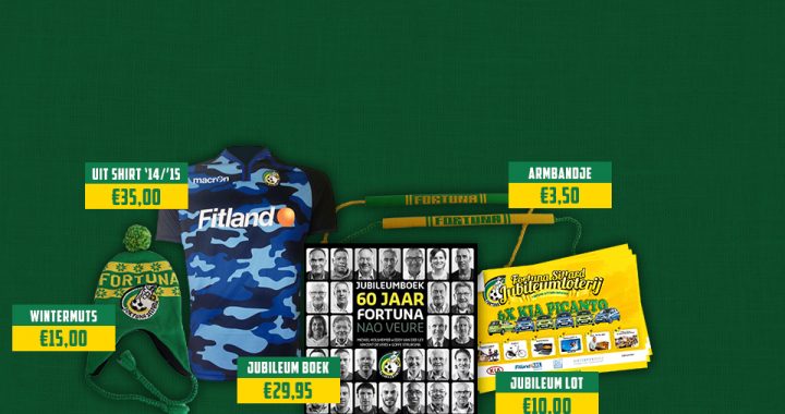 Sinterkerst cadeaus bij de Fortuna Sittard fanshop