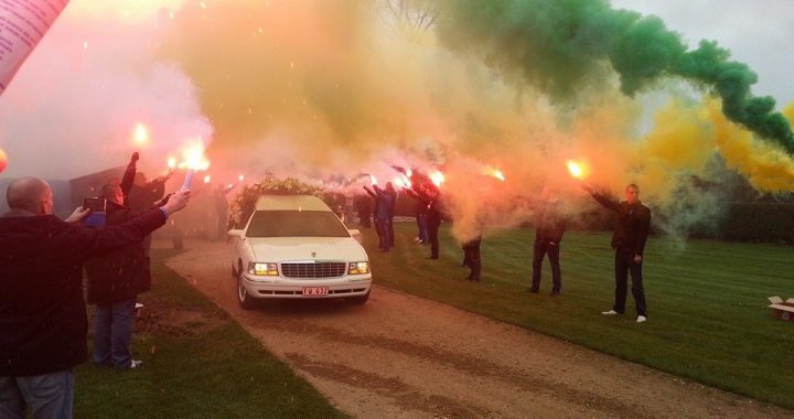 Fortuna/Genk vrienden nemen afscheid van Stijn