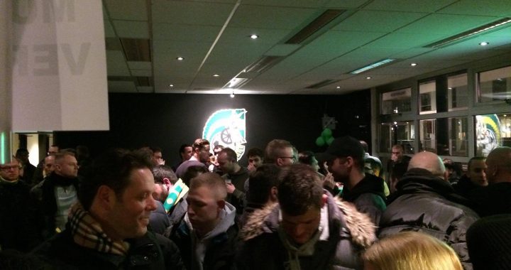 Derby Pre-party rond Supportershome om 17.00!