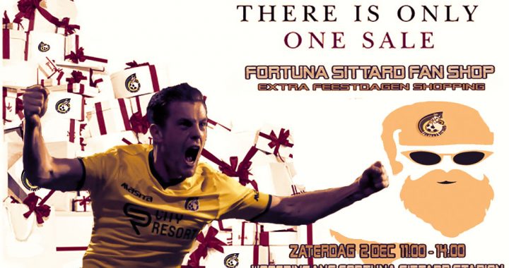Zaterdag fanshop open voor feestinkopen!