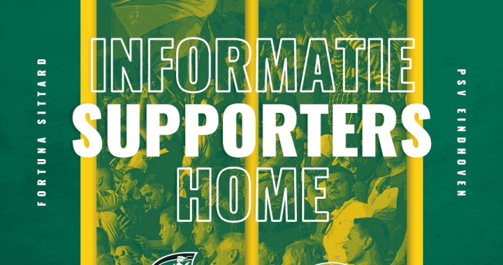 Supportershome weer geopend voor en na Fortuna Sittard – PSV