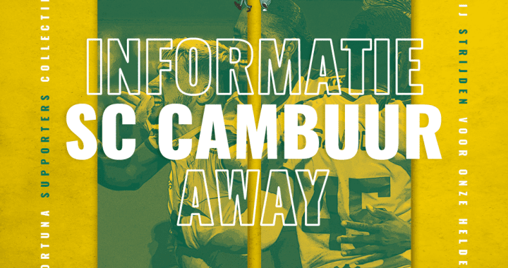Informatie uitwedstrijd SC Cambuur – Fortuna Sittard