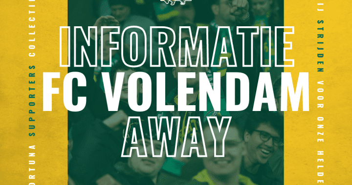 INFO: FC VOLENDAM – FORTUNA SITTARD