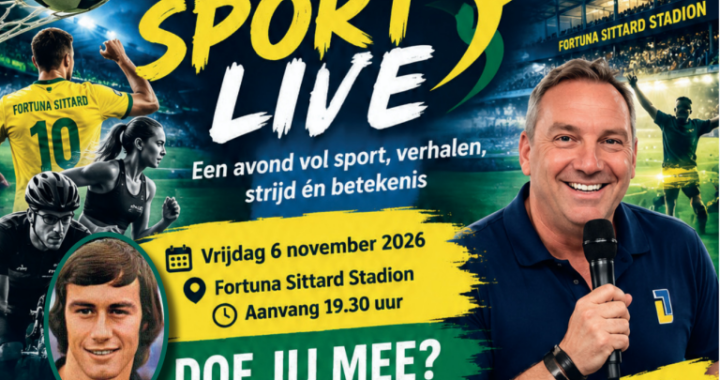 SITTARD SPORT LIVE | Sport verbindt! 6 november 2026